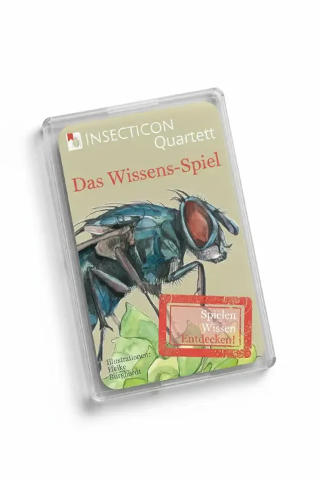 Das Insecticon-Insektenquartett mit seiner Verpackung